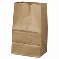 20# Kraft Paper Bag 8.25&quot;x6&quot;x15.25&quot;(500)