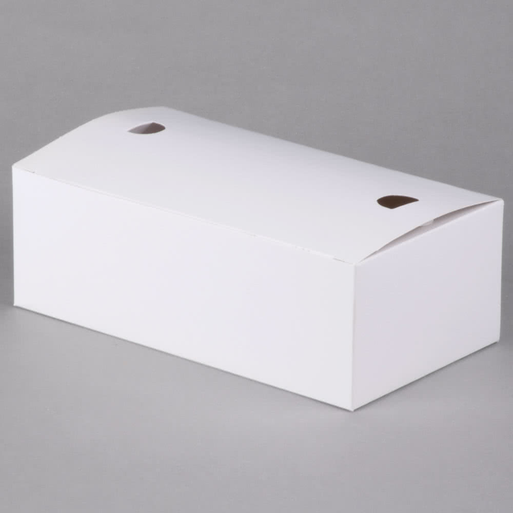 Dinner Box White, 9&quot; x 5&quot; x 3&quot; (400)