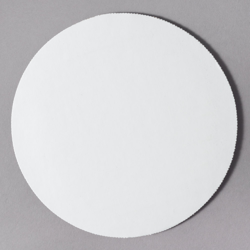 6&quot; Greaseproof White Circle  (100)