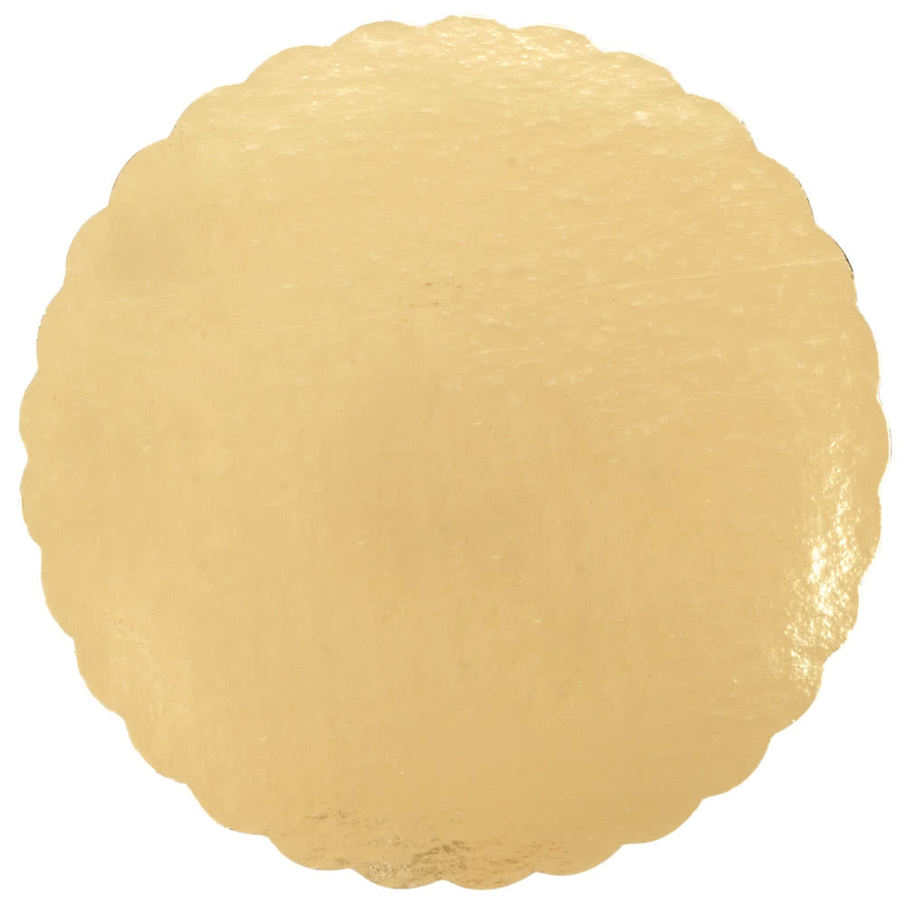 9&quot; Gold Cake Circle (200)