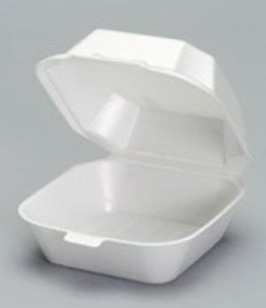 5&quot; Sandwich Foam Carryout  5x5x2.75 (500)