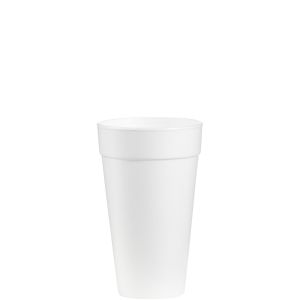 20oz White Foam Cup  20J16 (500)