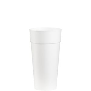 24oz White Foam Cup 24J16 (500)