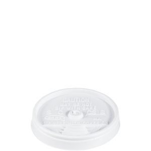 Lid, White Sip-Thru, for 8oz Sip 8UL