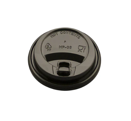 4oz. Blk Reclosable Sip Lid     For 4oz. Paper Hot Cup(1000) 