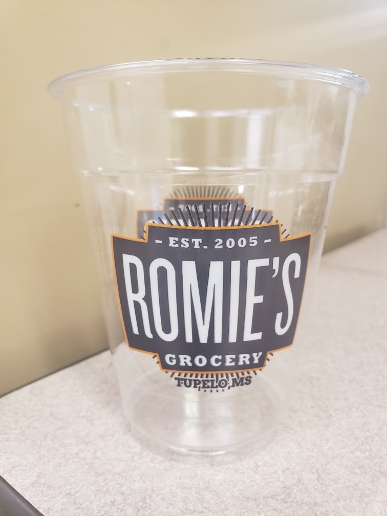 16oz Romie&#39;s PET Cup (1000)