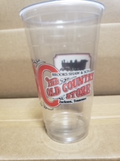 24oz Old Country Store PET Cup  (600) Amhil
