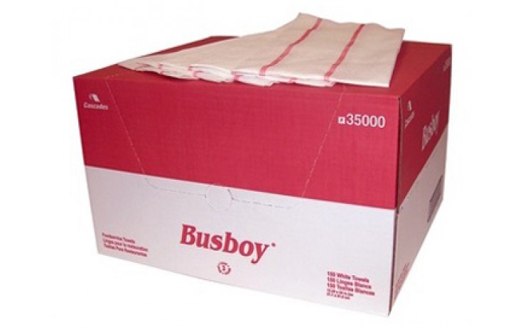 12.25&quot; x 24&quot; Busboy Wipe (150)