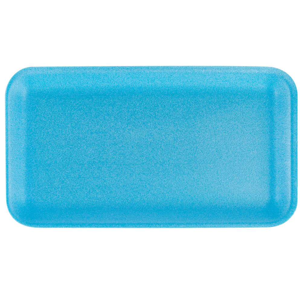 10P Blue Foam Tray, 10.75&quot; x 5.75&quot; x .75&quot; (400)
