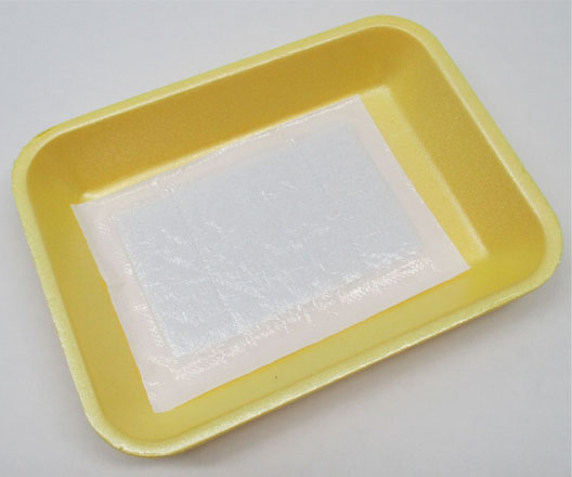 2 Yellow Foam Tray, 8.25&quot; x 5.75&quot; x 1.0625&quot; (500)