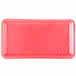 4PR Rose Foam Tray, 9.25&quot; x 7.25&quot; x 1.25&quot; (500)