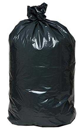 60 gal Black 1.5mil  38x60  XHVY Liner(100)