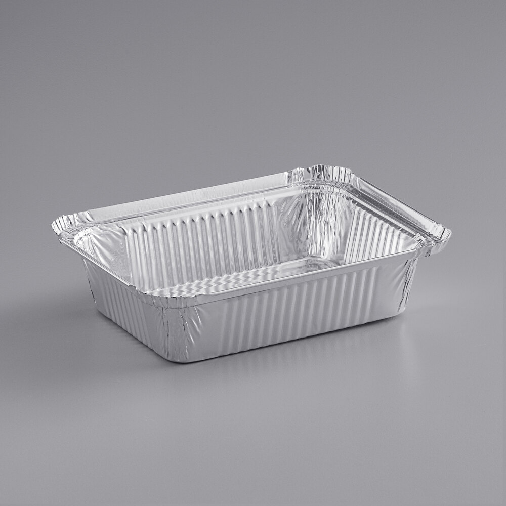 1 1/2 lb Oblong Foil Pan,  500/case  (7x5x1.5)