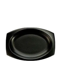 9&quot; BLK Laminated Foam Platter (500)9PRBQR