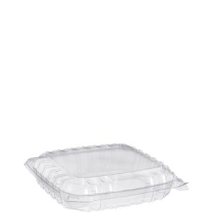 Clear Med Shallow Carryout 8&quot;x8&quot;x2&quot; (250)