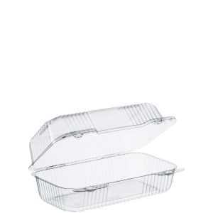 Clear Medium Hoagie Carryout 9&quot;x5.5&quot;x3.5&quot; (250)