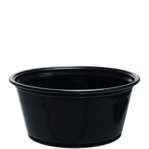 5.5oz Black Polypro Portion  Cup(2500)  