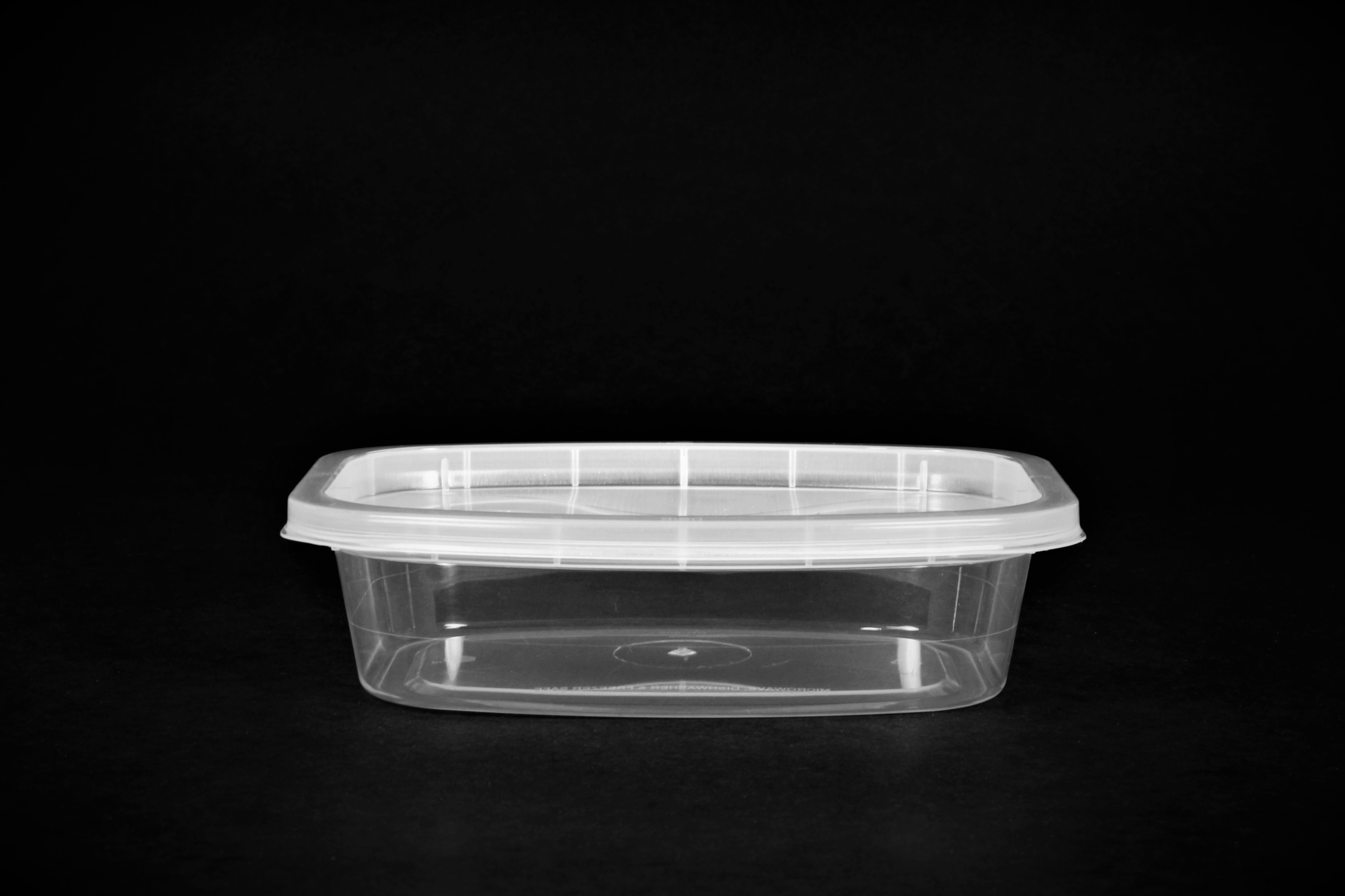 8oz Clear Cube Micro Deli Container (400)