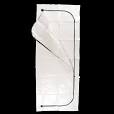 Bag,Body Adult 36"x94" 12mic    White Zip W/ No Handles(ea) 