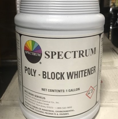 Poly Block Whitener (gal)