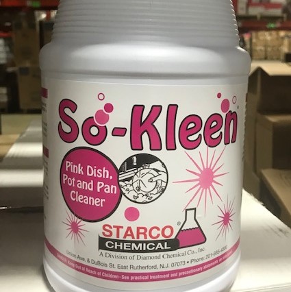 So Kleen Pink Pot/Pan Manual Det (gal)