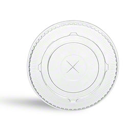 Lid, Clear Flat 24oz PET Cups  (1000) Amhil