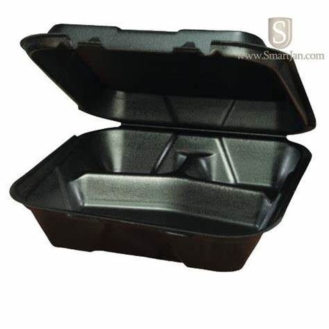 Med Black 1 Comp Foam Box Vented 8x8x3 (200)